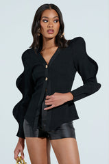 WAVY CARDIGAN