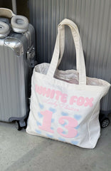 Lucky Thirteen Charise Tote Bag Off White