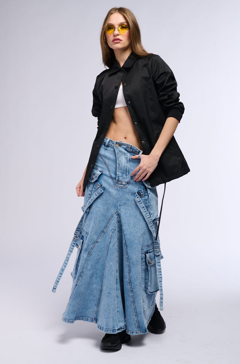 THE GOSSIP YOU HEARD WINDBREAKER BOMBER