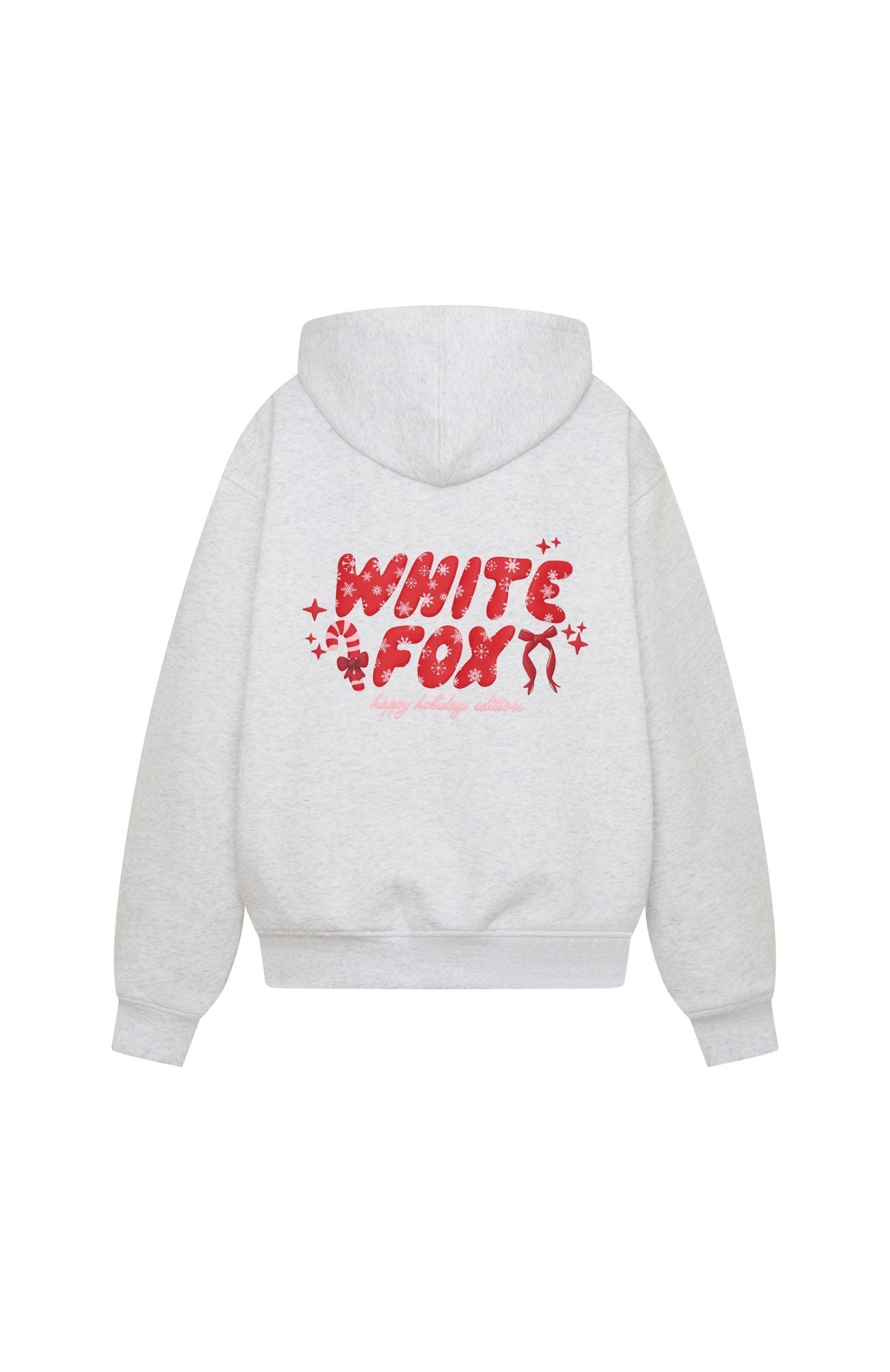 Christmas Feeling Oversized Hoodie Grey Marle